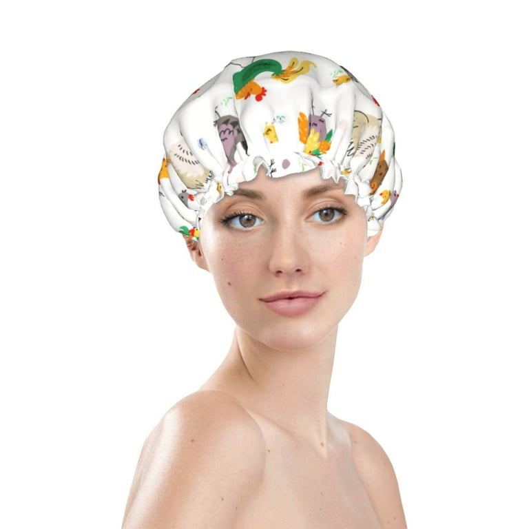 Chicken shower cap discount
