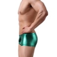 thumbnail image 3 of Calzones Para Hombre, Pantalones En Forma De T Para Hombre, Ropa Interior De Cuero Con Doble Abertura, Malla A Juego De Colores, Ropa Interior De Cintura Baja, 3 of 5