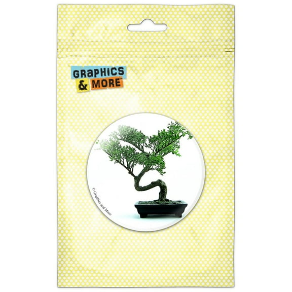 Bonsai Tree Pinback Button Pin Badge