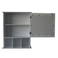 thumbnail image 2 of Bathroom Cabinet, Storage Chest with Single Door and 3 Compartment for Bathroom, 2 of 8