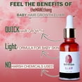 thumbnail image 3 of Aceite para el crecimiento del cabello para bebés ThemaEthang Organic con coco, 200 ml, 3 of 7