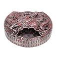 thumbnail image 1 of 7 en 1 Spinner, Motifs Complexes de Dragon Intégrés Remplacement en Alliage de Zinc Roulements d'Équilibre Précis Rotation Fluide pour Jeu de Rôle Laiton Antique, Rouge Sang, 1 of 7