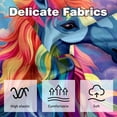 thumbnail image 3 of Robot Unicorn Attack Covers Inserts with Unique Patterns - Set of 2 Chair Pillow Covers, Available in 16x16, 18x18, 20x20 Inches for Any Occasion, 3 of 6