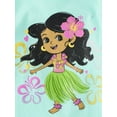 thumbnail image 2 of The Children's Place Baby Toddler Girls Short Sleeve Tropical Tee, 3-Pack, Sizes 12M-5T, 2 of 4