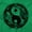 Irish Green, variant on Koi Fish Ying Yang Balance Symbolic Long Sleeve TShirt Men Women Brisco Brands S