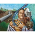 thumbnail image 2 of Ferraro 14x12 White Modern Wood Framed Museum Art Print Titled - Violation, 2 of 4