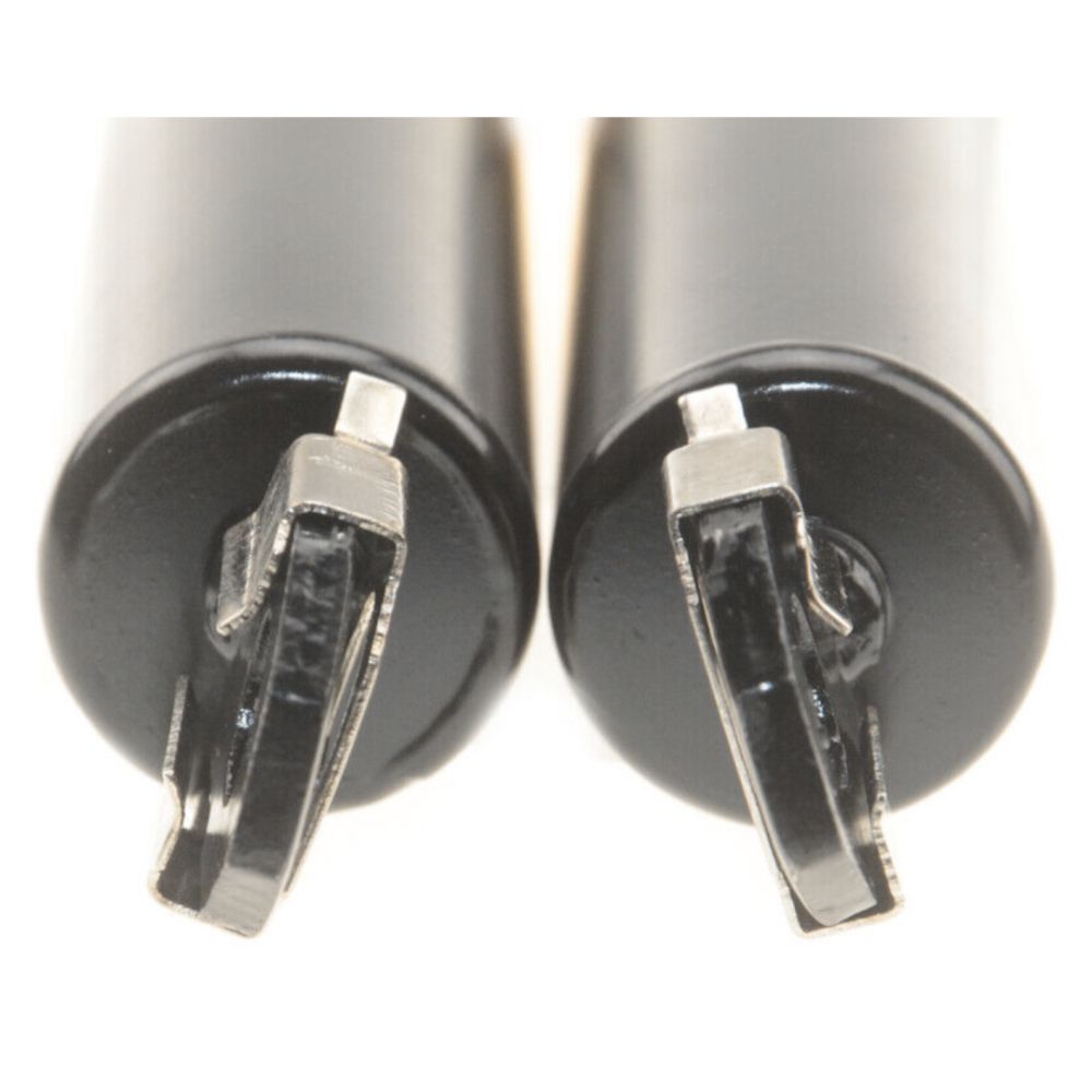 DAMAIJOY 2pcs Hood Lift Supports Front Side Shock Struts Black Steel for Chevy for Corvette 1984-1988 4.80"-Compressed Length 14043065