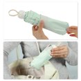 thumbnail image 6 of Unique Bargains 1 Pcs Compact Umbrella 5-Fold Umbrella Beige Light Green, 6 of 6