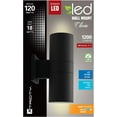 thumbnail image 6 of Xtricity Modern Outdoor LED Light Fixture Up & Down Cylinder Wall Sconce 18W (120W Eqv), 6 of 7