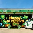 thumbnail image 4 of zhangmingg Festive Garage Banner for Home with Irish Themed Patterns, 4 of 6