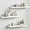 White, variant on White Floating Shelves for Wall Decor, 24 Inches Long Wall Shelves for Bedroom Storage, Large Deep Hanging Shelves for Bathroom Office Laundry Living Room Book Kitchen Closet -Set of 3