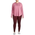 thumbnail image 2 of Athletic Works Women's Plus Size Dri More Ankle Leggings, 28", 2 of 5