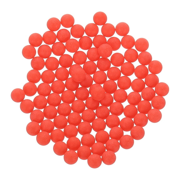 200 Packs PP Plastic Bearing Balls 4mm Solid Plastic Balls, Red
