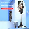 thumbnail image 4 of Mini Perche à Selfie Portable Trépied avec Télécommande Bluetooth Support de Téléphone Réglable pour Photos et Vidéos Stables, 4 of 6