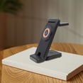thumbnail image 6 of AZXY Wireless Charger,Charging Stations,Wireless Charging Station,Charging Stations for Multiple Devices at Once,Desktop Magnetic Fast 3 in 1 Folding Charger Compatible for Watch Phone Apple Android, 6 of 8