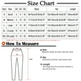 thumbnail image 3 of Yangnuo Womens Fashion Soft Comfy Loose Cargo Pants Ladies' Solid Color Casual Leg Binding Loose Casual Workwear Wide Leg Straight Leg Pants Long Pants, 3 of 5