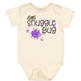 thumbnail image 3 of Inktastic Little Snuggle Bug Purple Beetle Boys or Girls Baby Bodysuit, 3 of 5