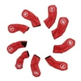 thumbnail image 2 of Club Headcovers,  Iron Head Covers Practical Dustproof 9Pcs With Numbers For Court Red,Blue,Black,White, 2 of 8