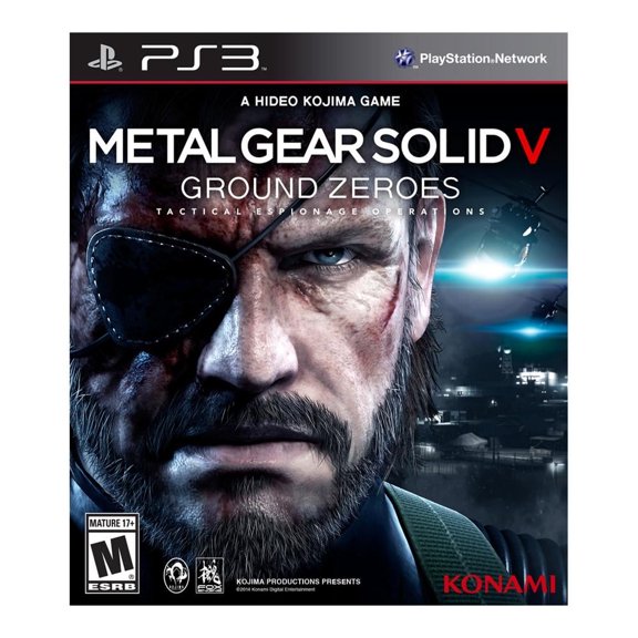 Metal Gear Solid V Ground Zeroes PlayStation 3 Tactical Espionage Operations