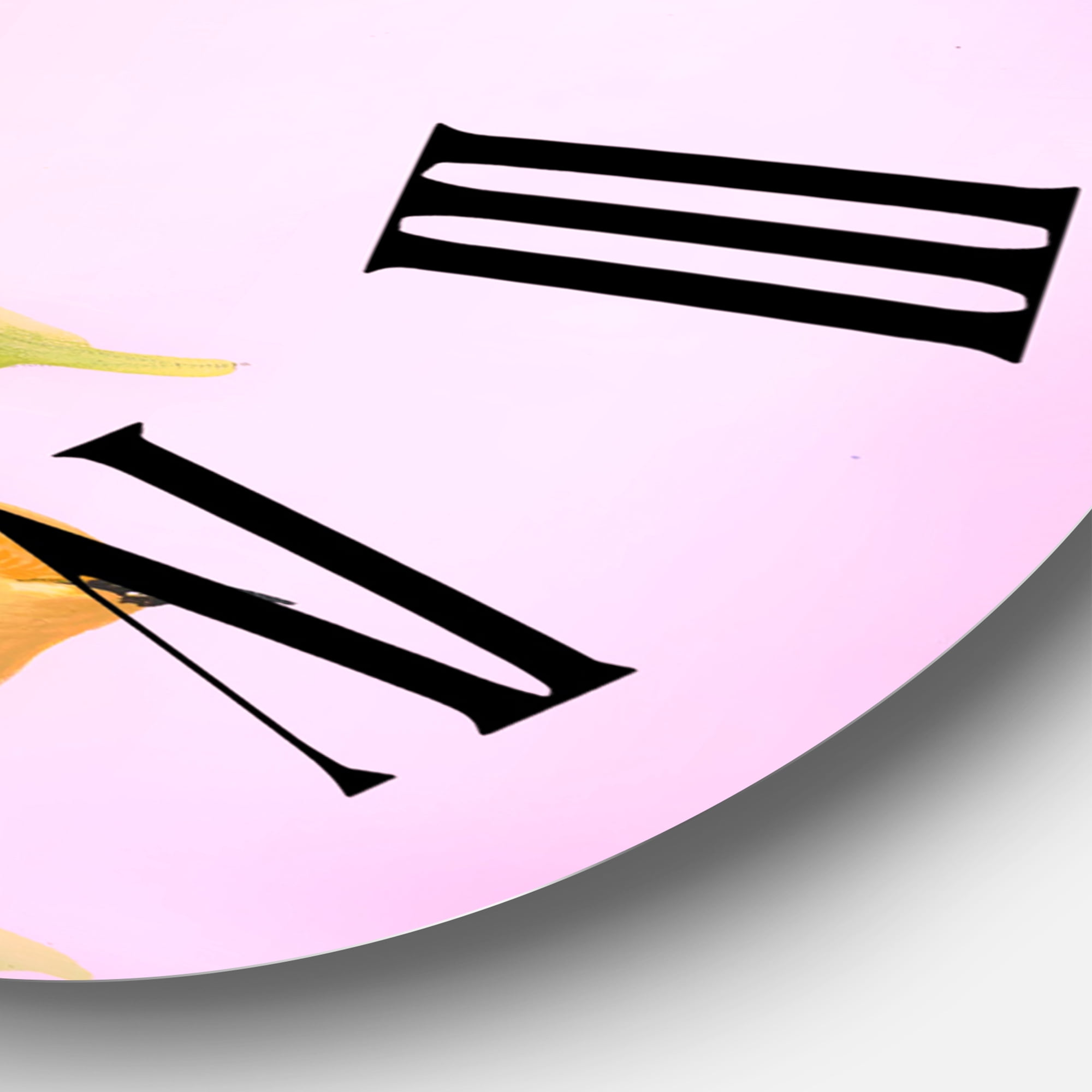 Designart 1 in Quartz Traditional Wall Clock