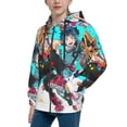 thumbnail image 2 of My Hero Academia Teenager Hoodies Shirt Zipper Sweatshirts Hooded Hoody Clothes Coat For Boys Girls, 2 of 7