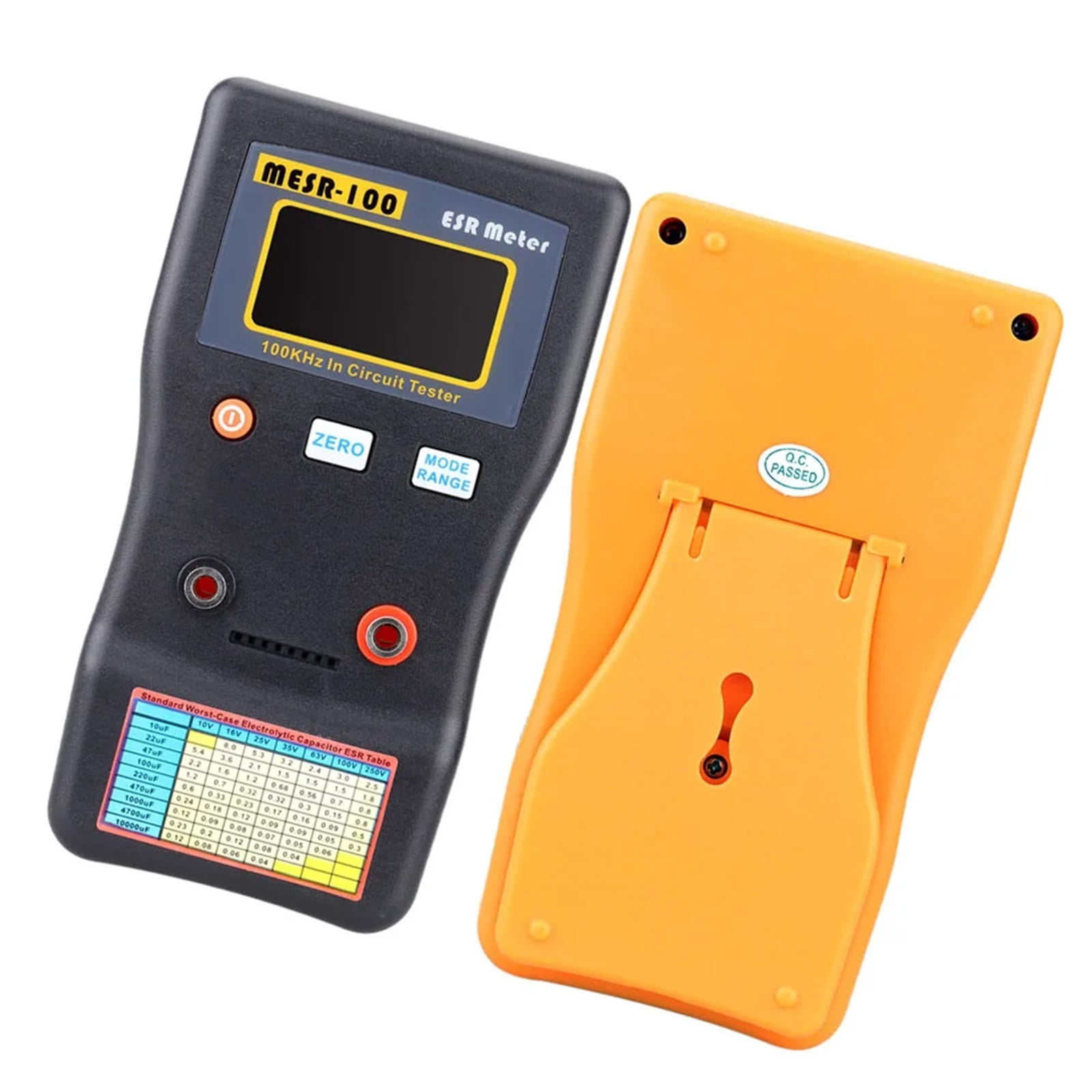 MESR-100 ESR Capacitance Ohm Meter Professional Measuring Internal Resistance of Capacitor Capacitance Circuit Tester ,Versatile Measurement