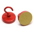 thumbnail image 2 of Ganchos magnéticos CMS MAGNETICS de 32 mm, cerámica roja, 2,3 kg, transparente, 2 of 7