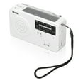 thumbnail image 3 of Manivela Solar Radio Multifuncional Camping Linterna Carga USB Emergencia RadioBlanco, 3 of 5