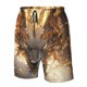 thumbnail image 4 of Fotbe Golden Horned White Dragon Trajes de Baño Estampados para Hombre, Shorts de Verano de Secado Rápido, Ropa de Playa, Bañadores-X-Large, 4 of 6