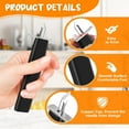 thumbnail image 6 of Clearance 1X Bead Knotter Bead Knotting Tool Create Secure Knots Pearl Jewelry Making Tool Diy Jewelry Pearl Stringing Beading Tools Knotters Tool For Necklace Bracelet Jewelry Making Black Nylon, 6 of 9