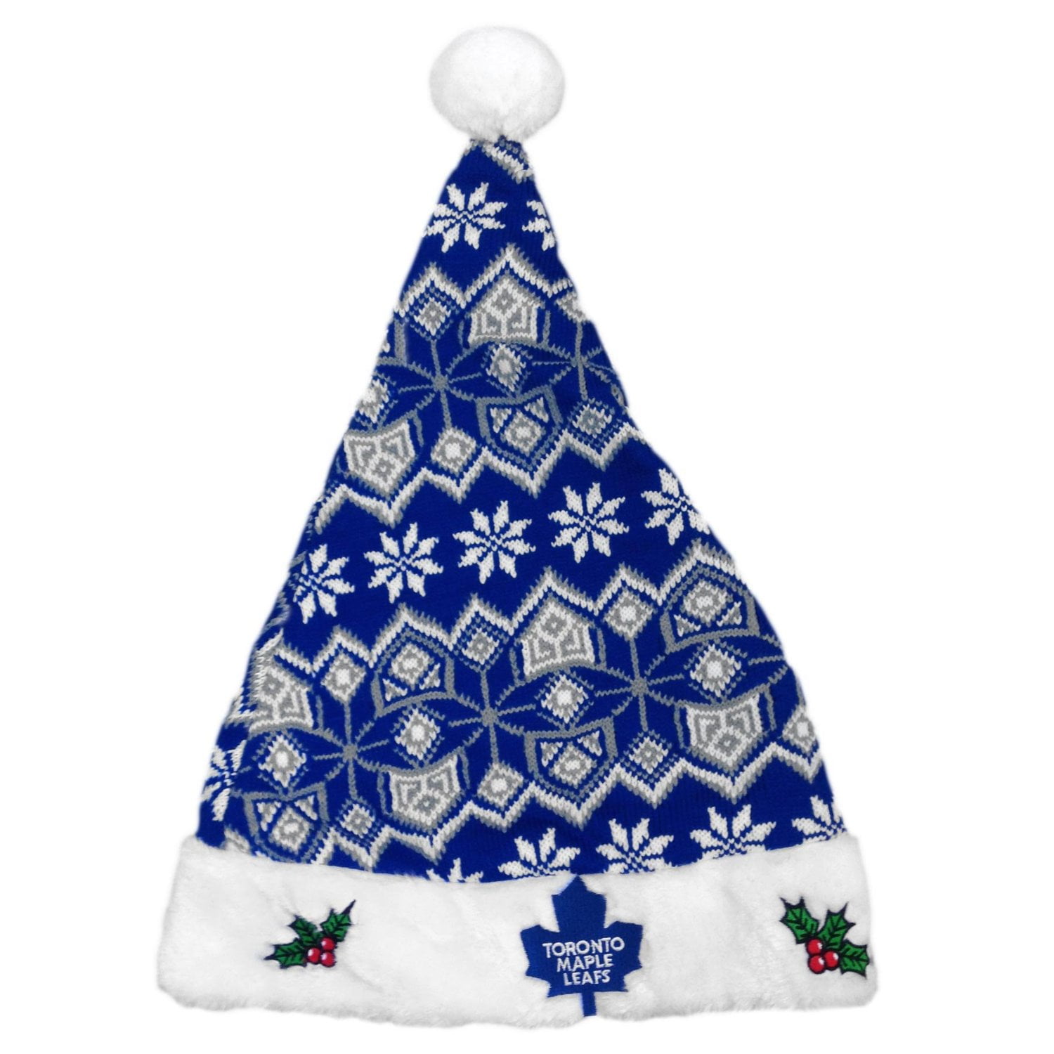 maple leafs santa hat