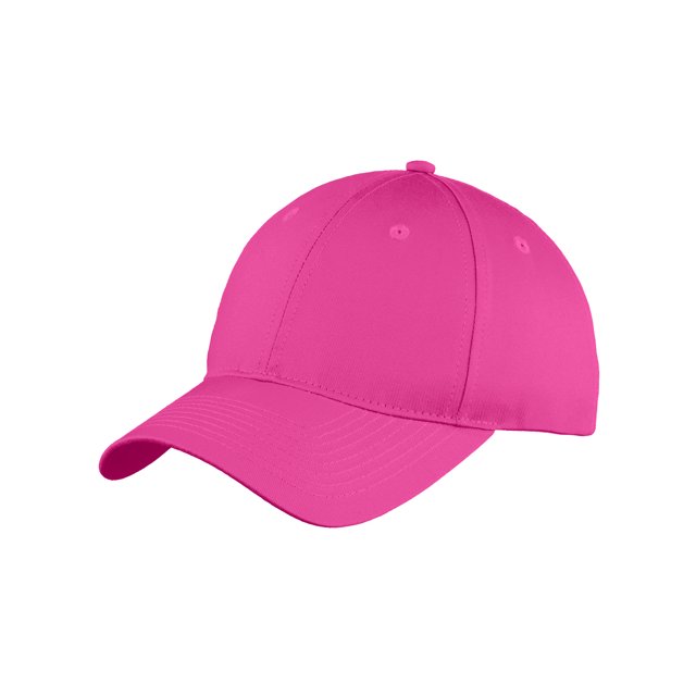 Top Headwear Youth Six-Panel Unstructured Twill Cap - Sangria