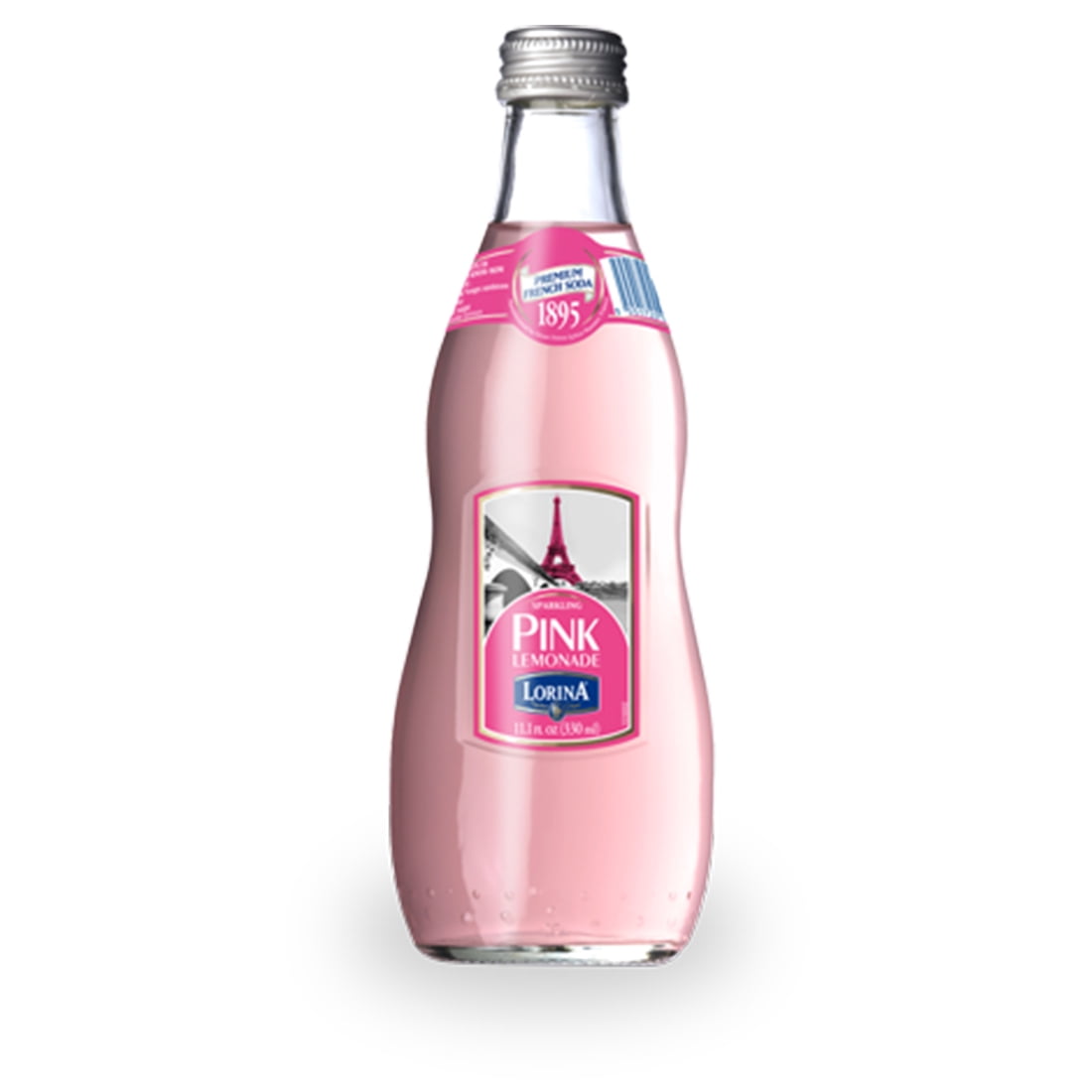 Lorina Sparkling Soda, Pink Lemonade, 330 Ml