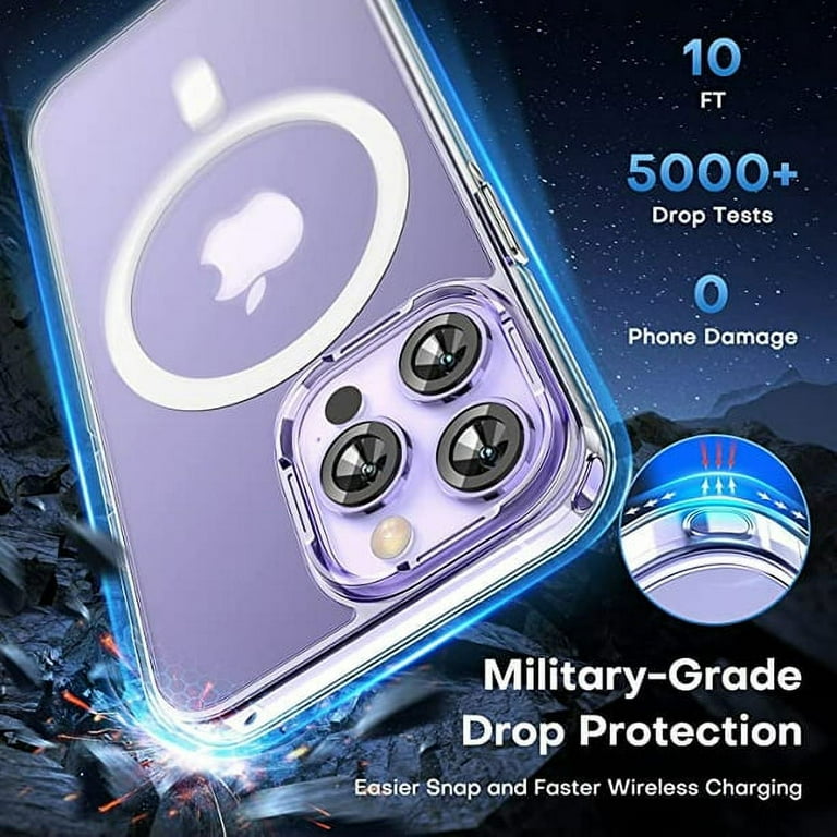 Walmart iPhone 15 Pro Max Clear Case, Magsafe Compatible