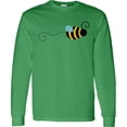 thumbnail image 3 of Inktastic Honey Bee Long Sleeve T-Shirt, 3 of 5