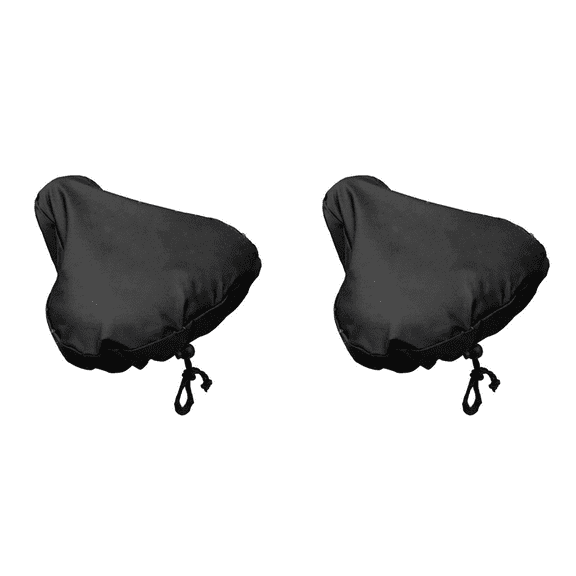 2X Bicycle Seat Cover Waterproof Rain Cover 27x24cm for Mountain Bike Electric Bike Dust Cover Bike Accessories