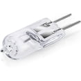 thumbnail image 4 of Bombillas halógenas G4, lámpara con base de clavija halógena G4 de 12 V 20 W, 2800 K, luz blanca cálida regulable, lámpara de cápsula transparente G4, paquete de 10 [Clase energética C], 4 of 5