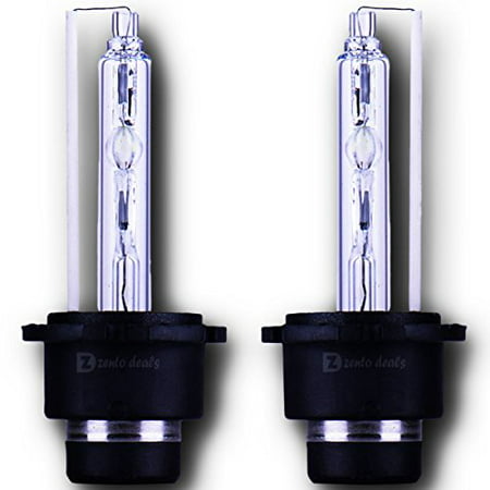 Zento Deals One Pair D2s 8K Xenon HID Bulbs D2s 35W 6000K Xenon HID Diamond White