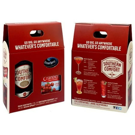Southern Comfort Liqueur With Ocean Spray Cranberry Juice