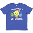 thumbnail image 3 of Inktastic Easter I'm Gonna Be a Big Brother with Green and Blue Eggs Youth T-Shirt, 3 of 5