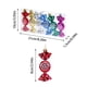 thumbnail image 3 of Colgate de Caramelo Navideño, Decoloración de Color, Juego de 6, Decoración Festiva para Colgar En Árbol, Ideal para Fiesta y Festividades, Plástico Ligero, Tamaño 10 X 3 X 2 Cm., 3 of 7