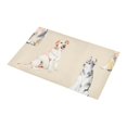thumbnail image 3 of MKHERT Dogs Doormat Non-slip Bath Mat Floor Mat 30x18 inch, 3 of 3