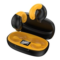 Ear Buds Hwkond Bones Conduction Bluetooth Headset Wireless Clip Ear Not In Ear Really No Pain Headset on Clearance