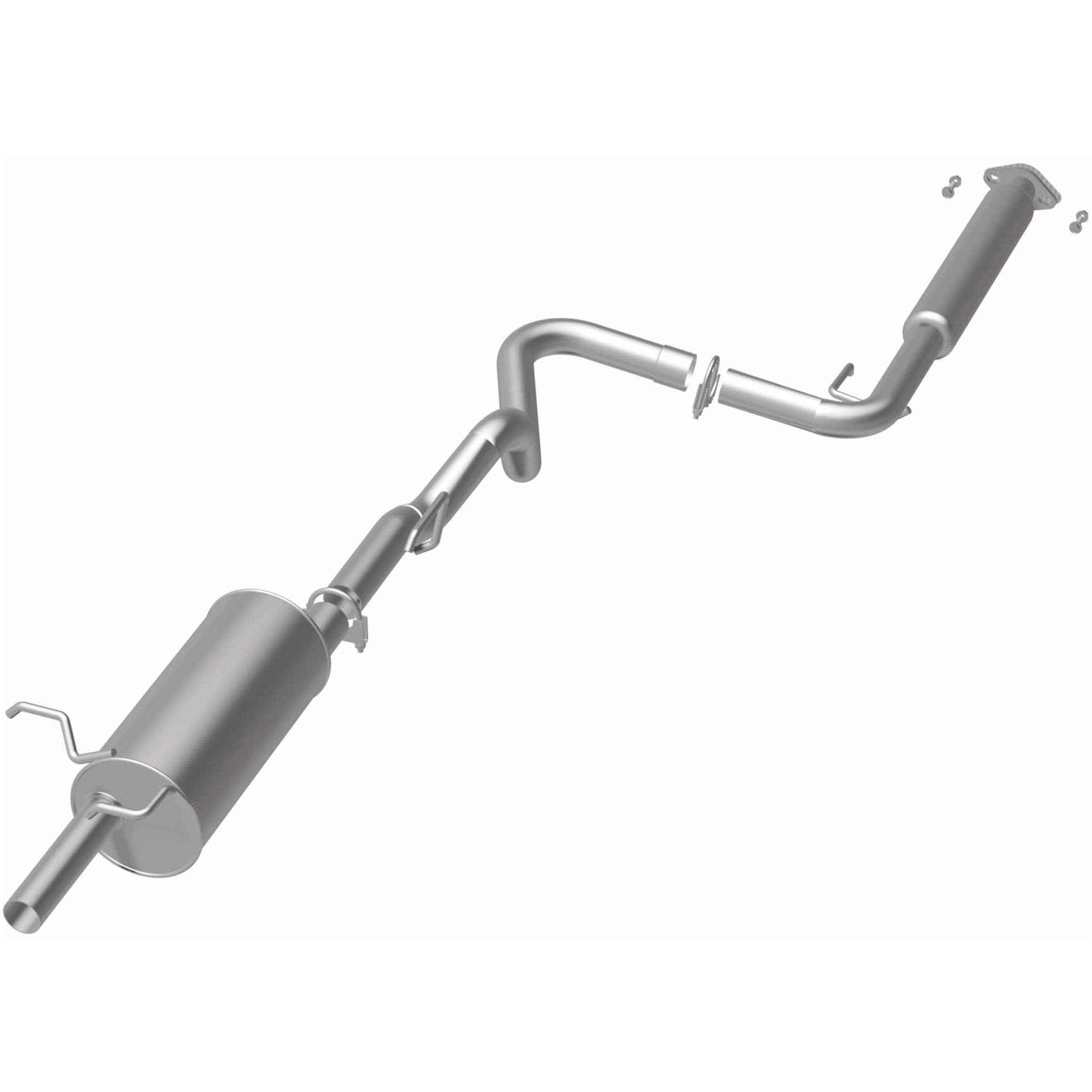 BRExhaust OE Replacement Exhaust System Kit 106-0019: Compatible with 2006-2011 Chevrolet HHR 2.2L, 2006-2011 Chevrolet HHR 2.4L