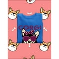 thumbnail image 3 of Corgi Mama Corgi W Sunglasses Sweatshirt Women -Image by Shutterstock, Female x-Large, 3 of 4