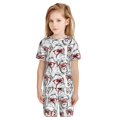 thumbnail image 5 of Fotbe Monkey Pijama Estampada de 2 Piezas para Niños – Ropa de Dormir de Manga Corta Cómoda para Niños y Niñas, Camiseta y Shorts de Algodón-Medium, 5 of 5