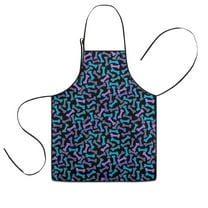 Dog Bones Kids Aprons for Girls and Boys,Adjustable Neck Strap Toddler Aprons for Kids Cooking Baking