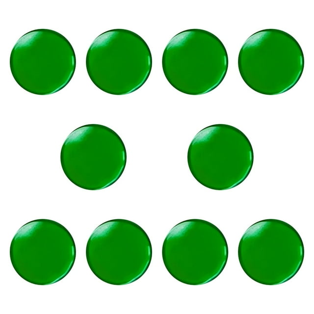 jinwen 10x Embouts de Queue de Billard Accessoires de Queue de Billard Pièce de Réparation Embouts de Remplacement pour Bar Salle de Jeux Vert