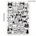 thumbnail image 1 of Water Drop Crow Cartoon Cat Stamp | Transparent Stamp Painting Tools | DIY Scrapbooking Craft Card Decoration Rubber Stamp, 1 of 2