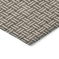 thumbnail image 5 of HomeRoots 595532 8 x 10 ft. Brown & Beige Geometric Washable Indoor & Outdoor Rectangle Area Rug, 5 of 5